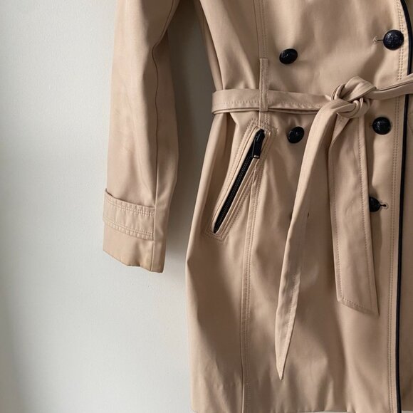 GUESS Double Breasted Trench Coat - Picture 4 of 11